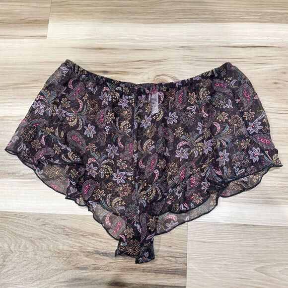 Victoria’s Secret Semi Sheer Sleep Shorts Women’s Medium - Picture 1 of 2